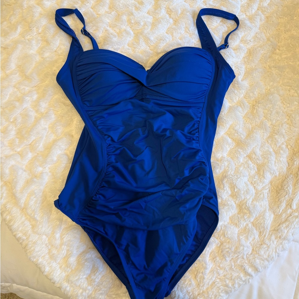 Liz Claiborne Royal Blue Swimsuit